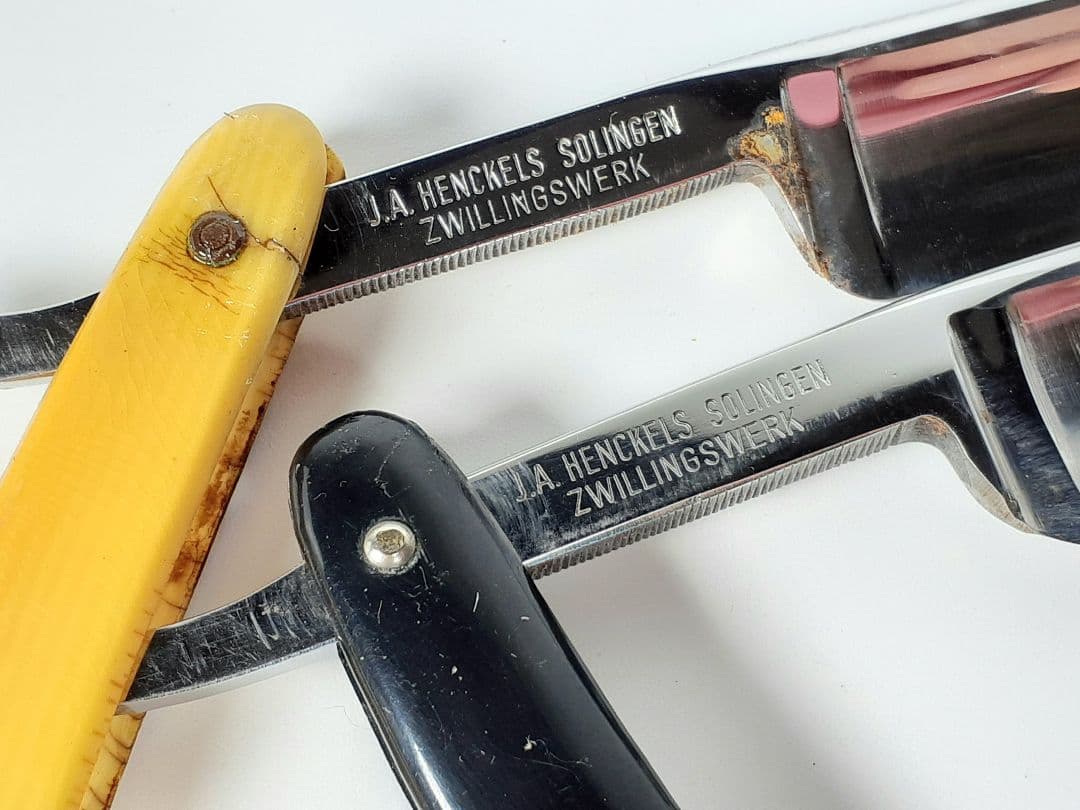 SOLINGEN　西洋剃刀　5点　ドイツ製　ゾーリンゲン　カミソリ　レザー