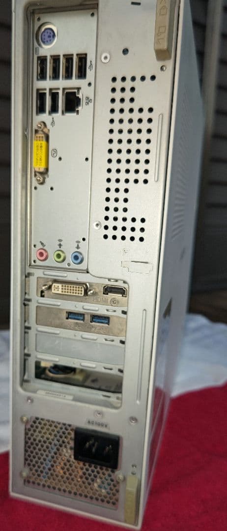 お買得 Core i7 小スペースPC★windows 11★新品キーボード