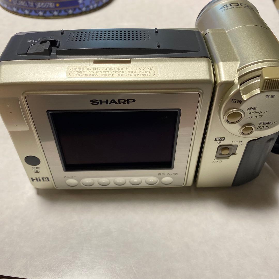SHARP VideoHi8 ビデオカメラ　VL-EH500 ⑨