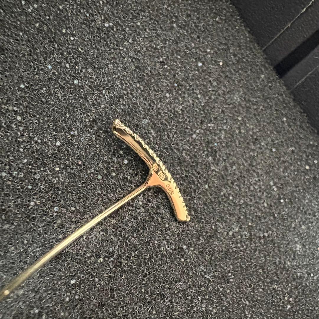 未使用☆Hirotaka ARW×SHT DIA BAR ピアス 片耳 廃盤