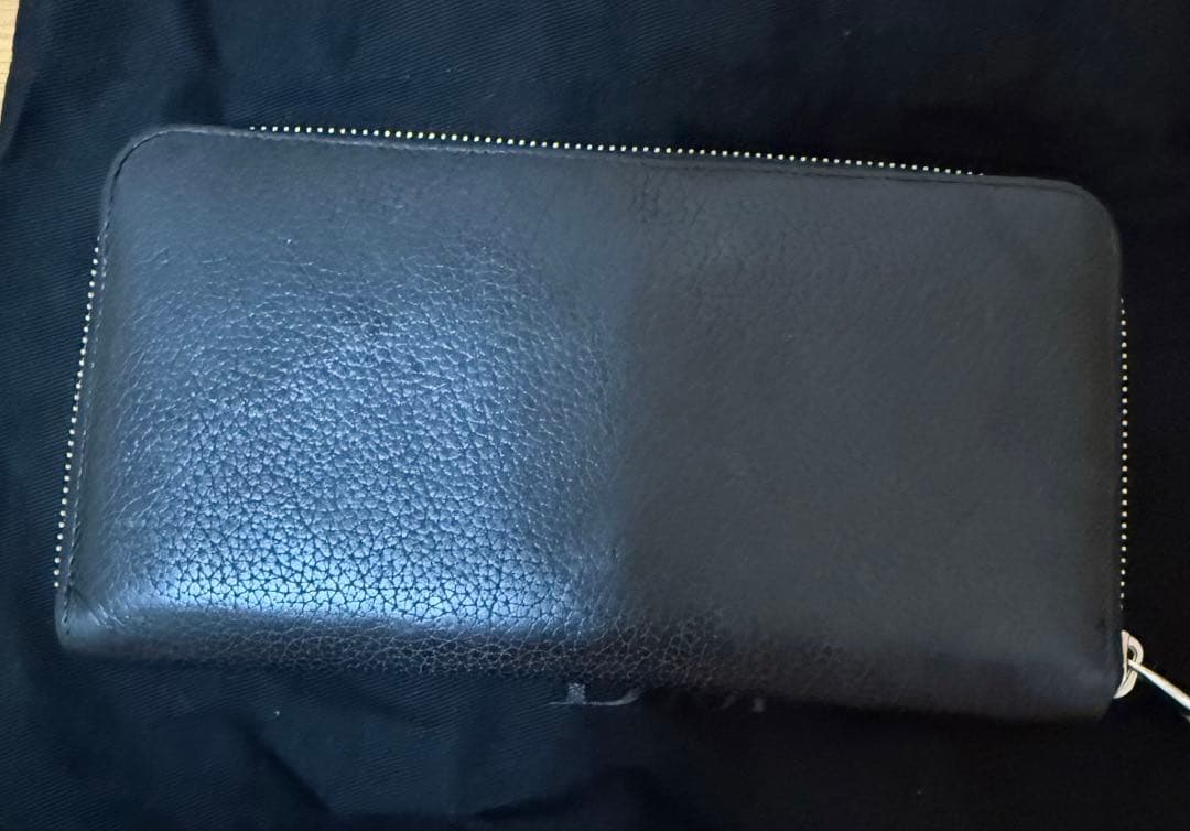 Christian Dior ATELIER ラウンドファスナー長財布 ブラック