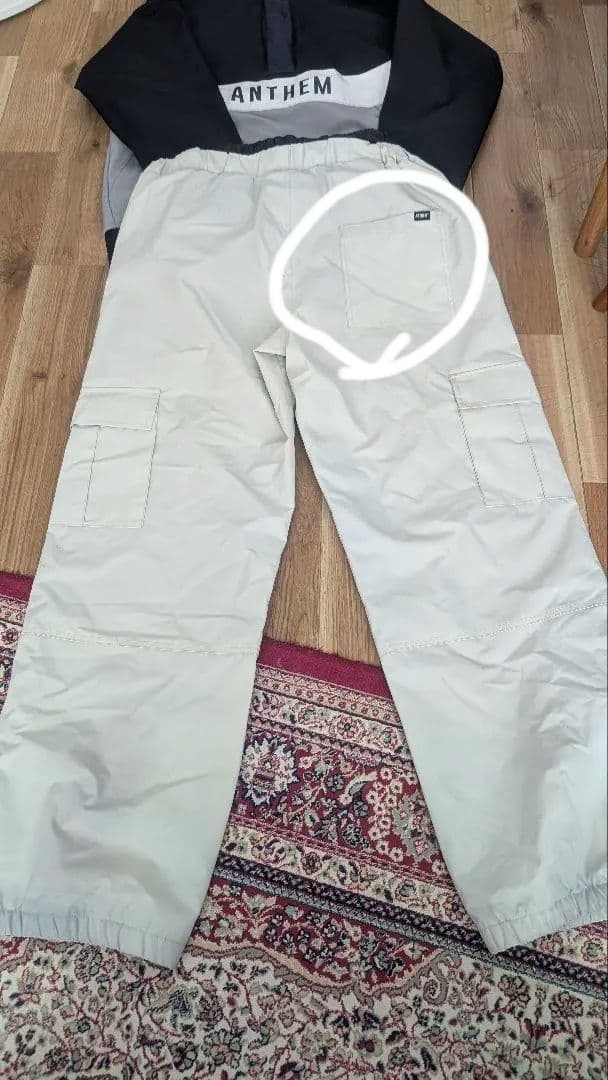 ANTHEM スノーボードウェア パーカーとパンツセット
