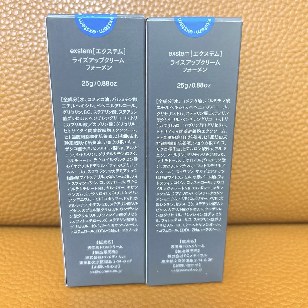 エクステム ライズアップクリームフォーメン 25g ｘ2個セット　匿名発送 新品