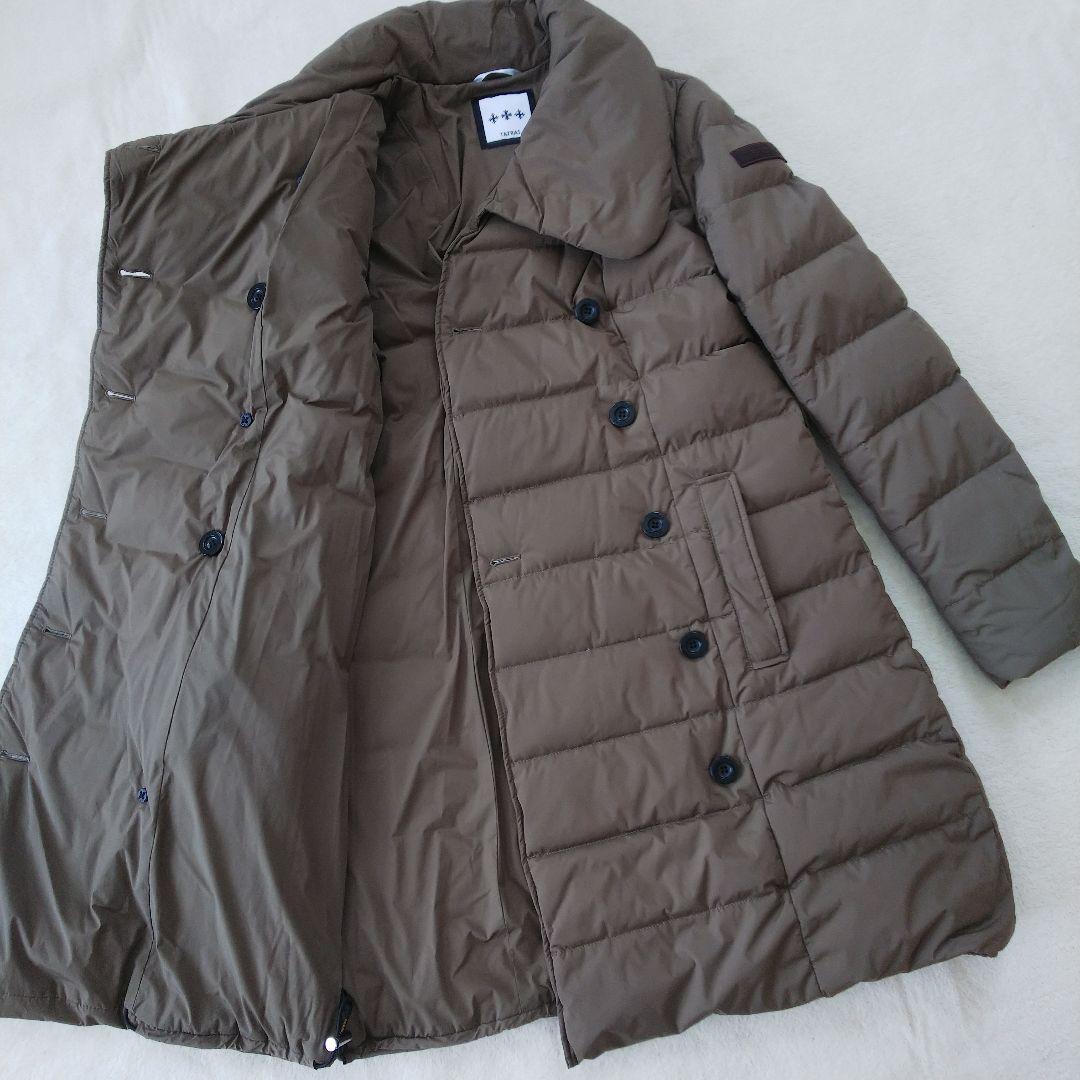 【美品 L】TATRAS タトラス 最高級 ダウンジャケット ベージュコート