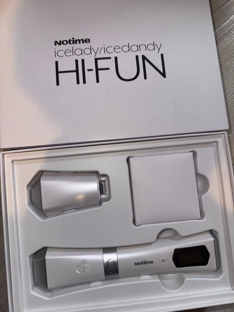 ボディ・フェイスケア Notime icedlady HI-FUN SKB-2208 WHITE