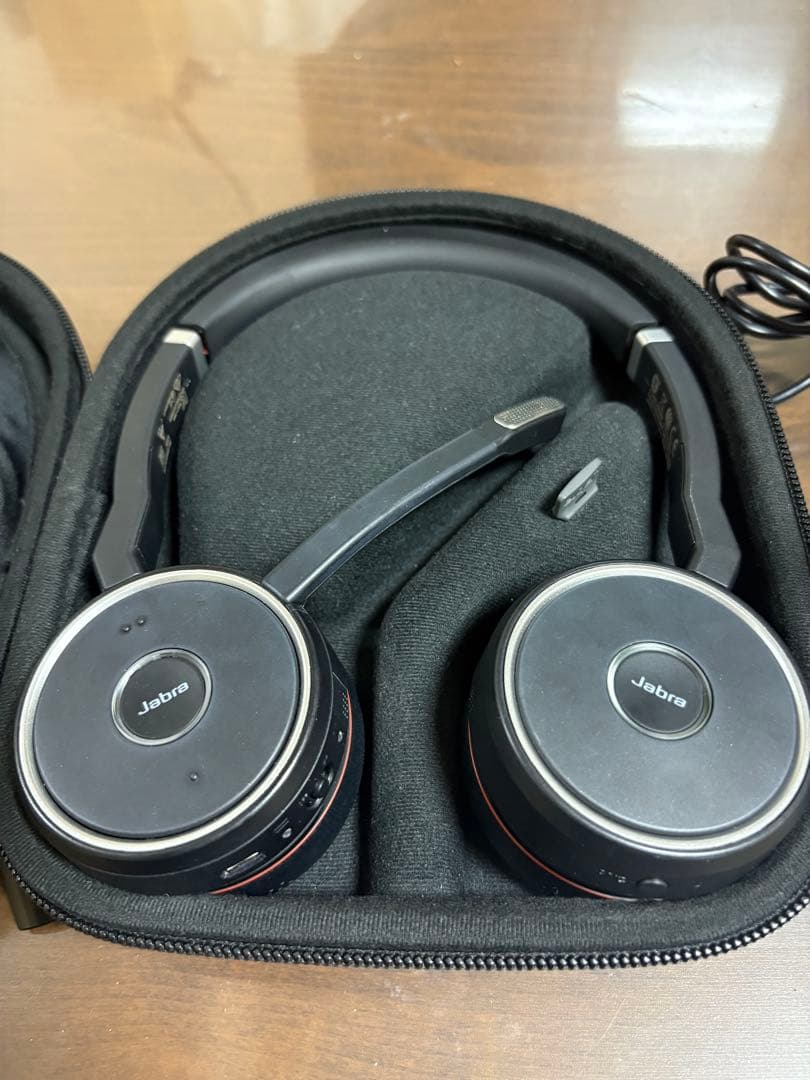 Jabra ワイヤレスヘッドセット 充電ドック付き