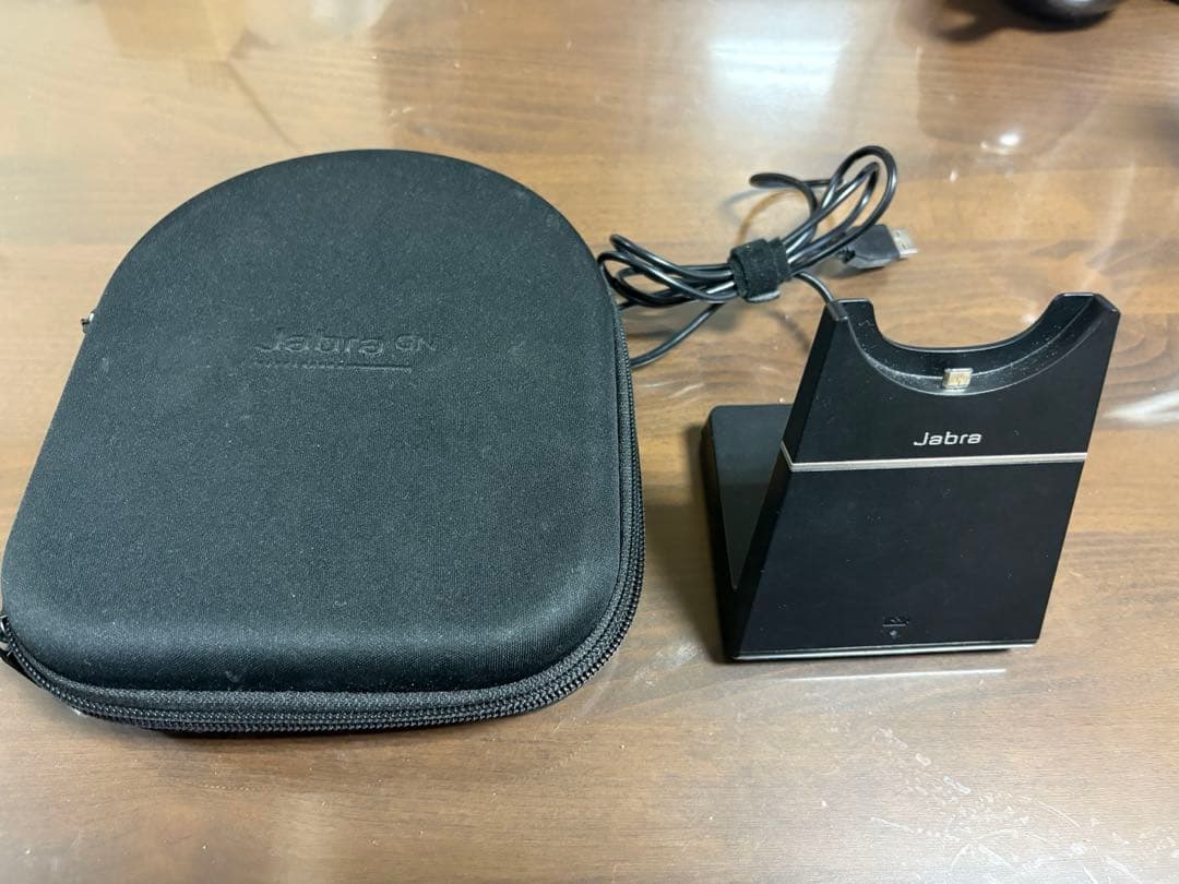 Jabra ワイヤレスヘッドセット 充電ドック付き