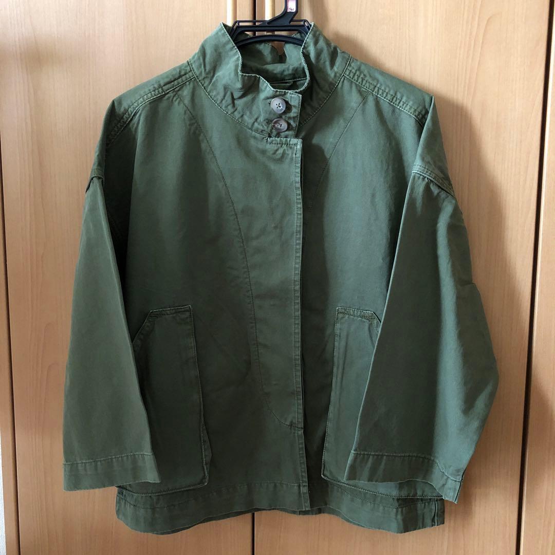 [新品]イエナ　ラーベンスサロナー　キャンバスライトジャケット(カーキ)