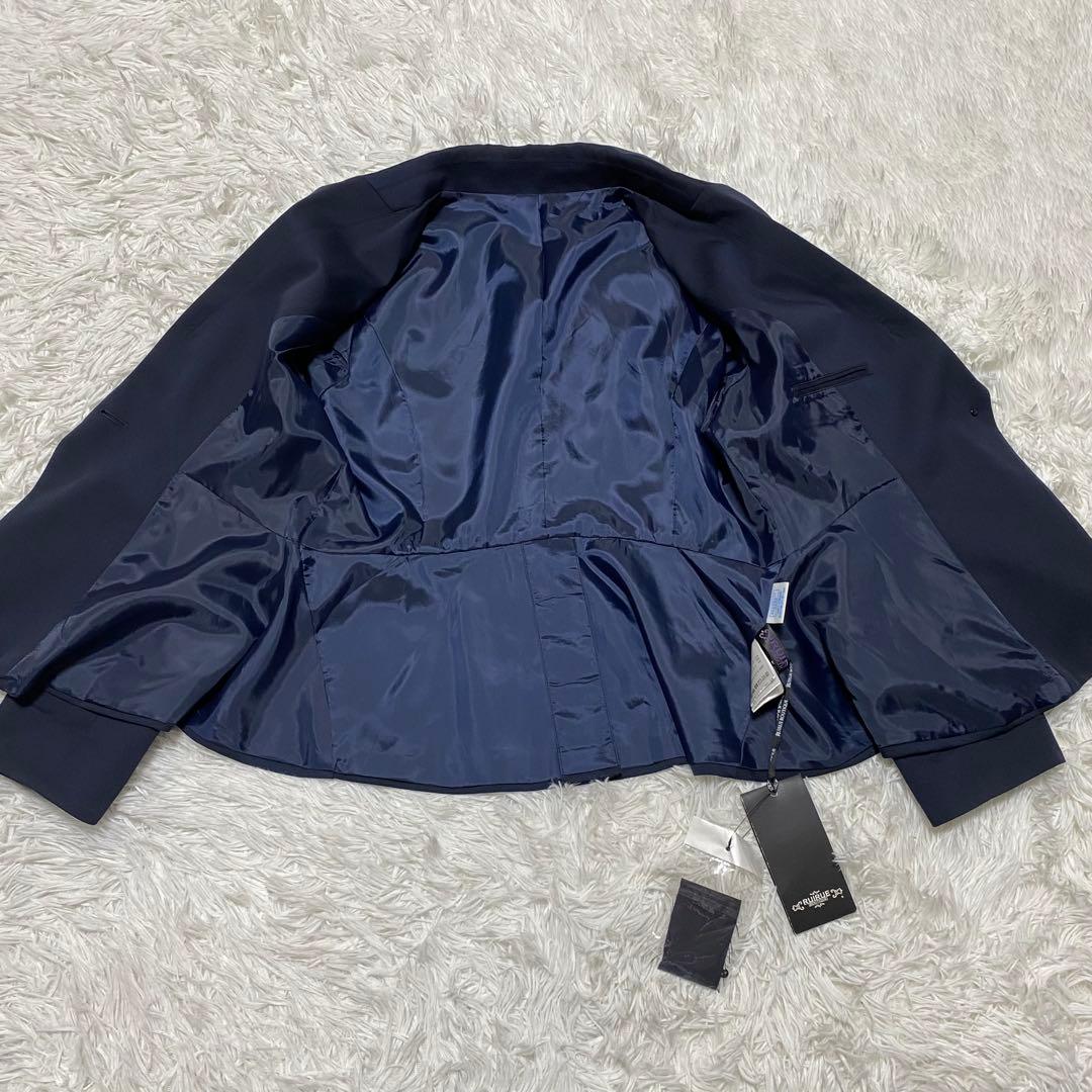 ルイルエブティック 大きいサイズ　3L　パンツスーツ セットアップ　ネイビー