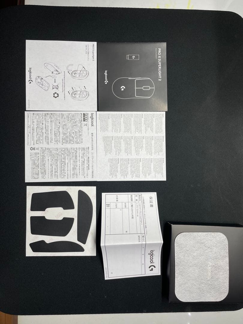 G PRO X SUPERLIGHT 2 ブラック 無線接続△ 付属品完備