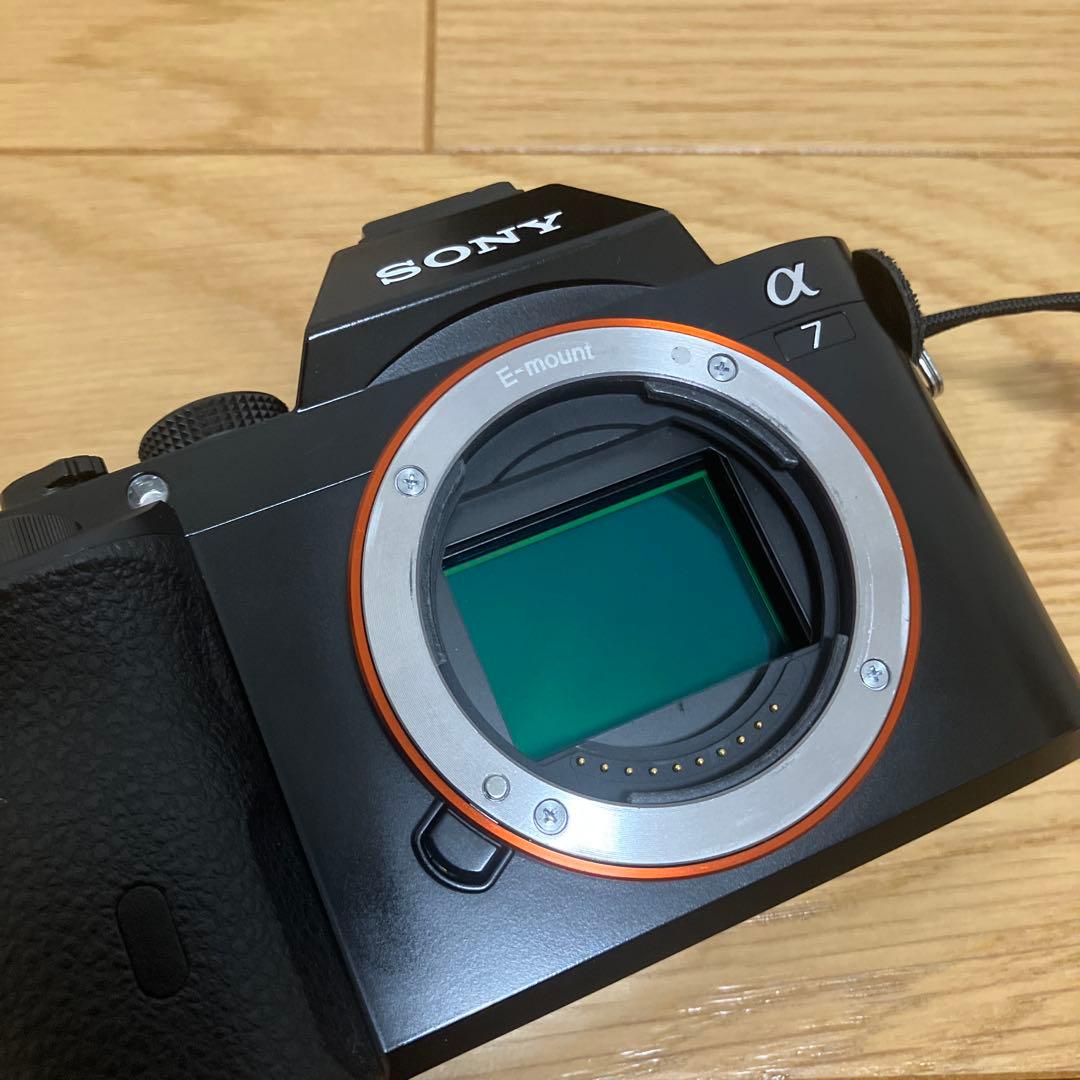 ソニー　Sony α7 ショット数　1600回前後　付属品多数