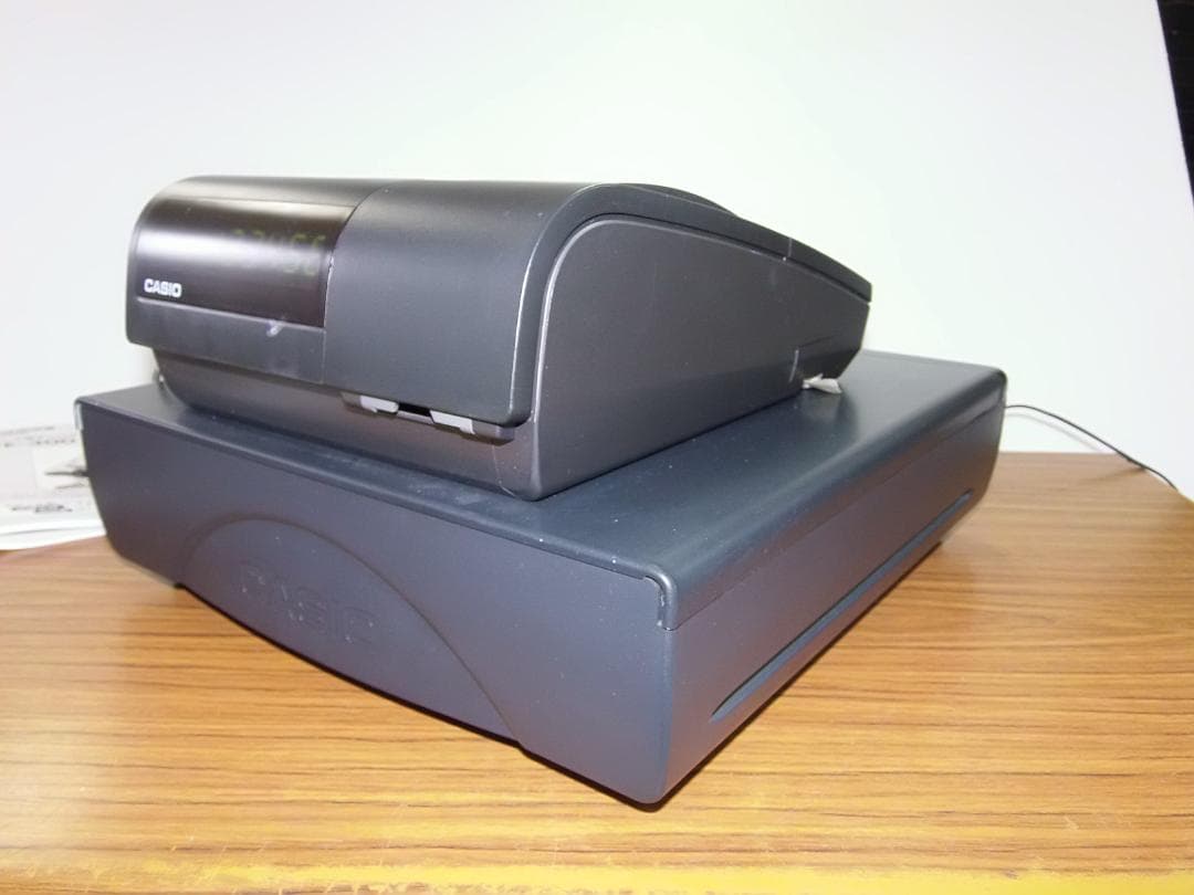 人気の黒323店名設定無料カシオ１０部門TE-300 インボイスレジスター