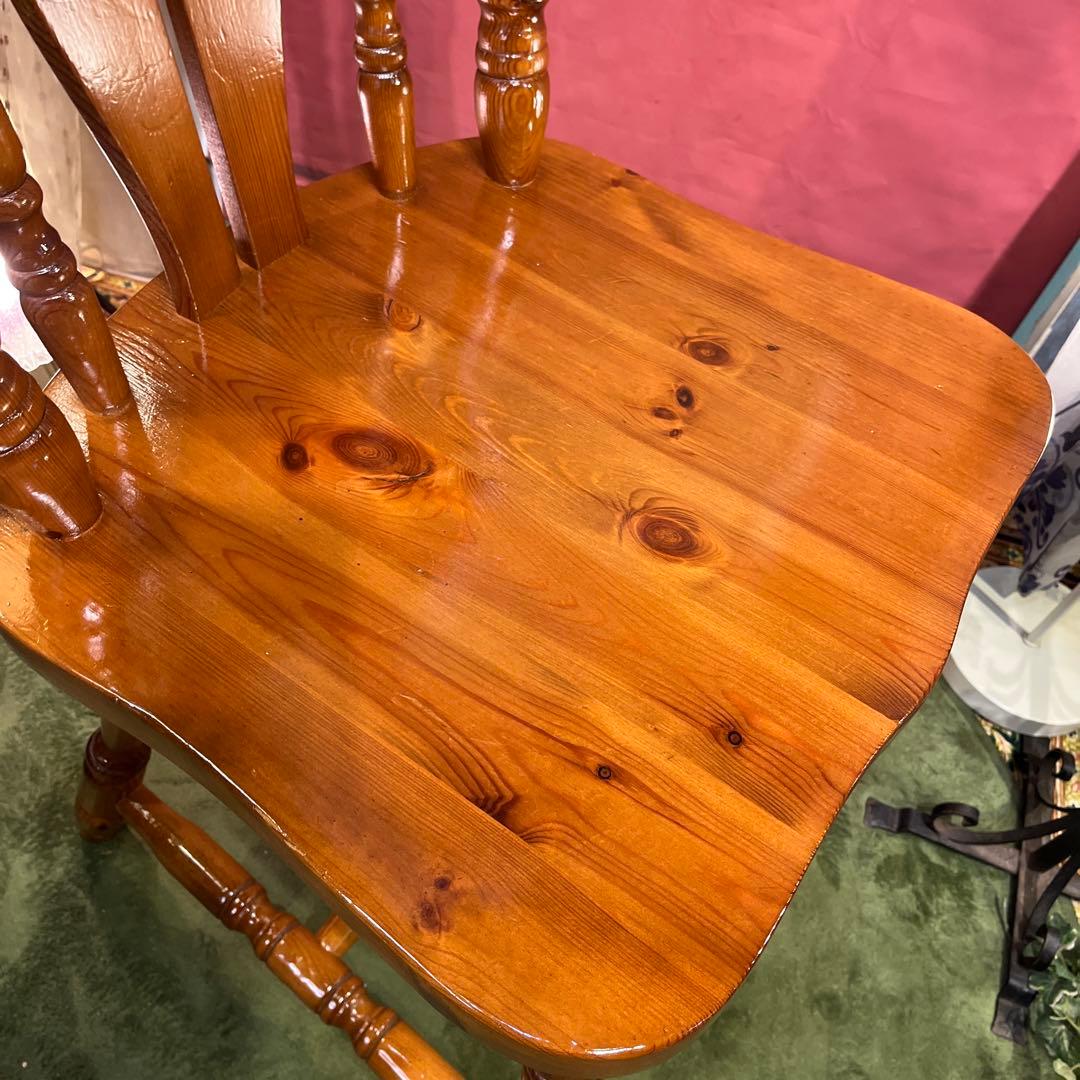 三村 　オールドパイン　80’s ヴィンテージ スピンドルレッグ　チェア