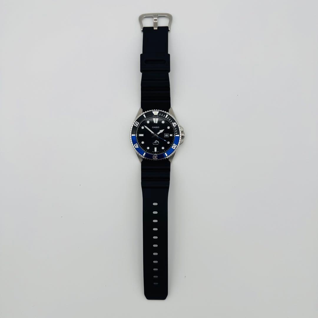 専用】CASIO ダイバーズ 腕時計 WR200M 回転ベゼル ブルー マリン