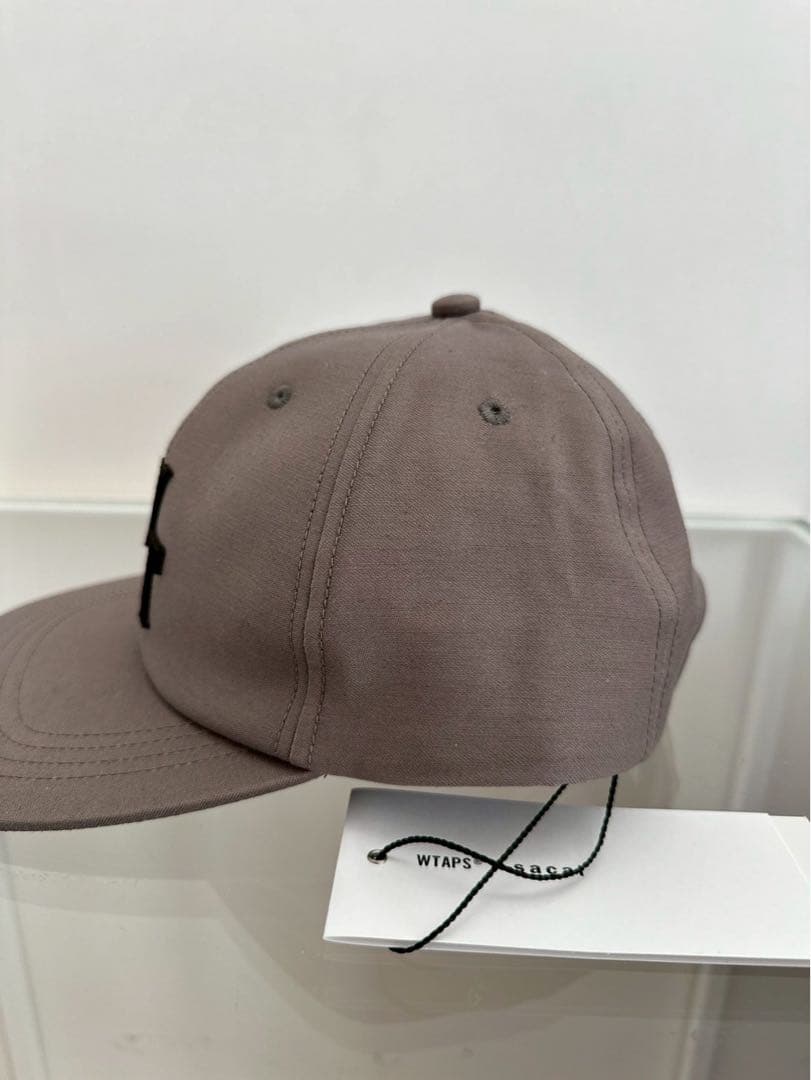 【新品未使用】sacai × WTAPS Cap サカイ ベージュ