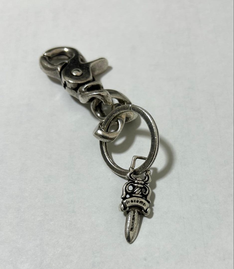 直営店購入 CHROMEHEARTS クラシックキーチェーン クリップ ショート