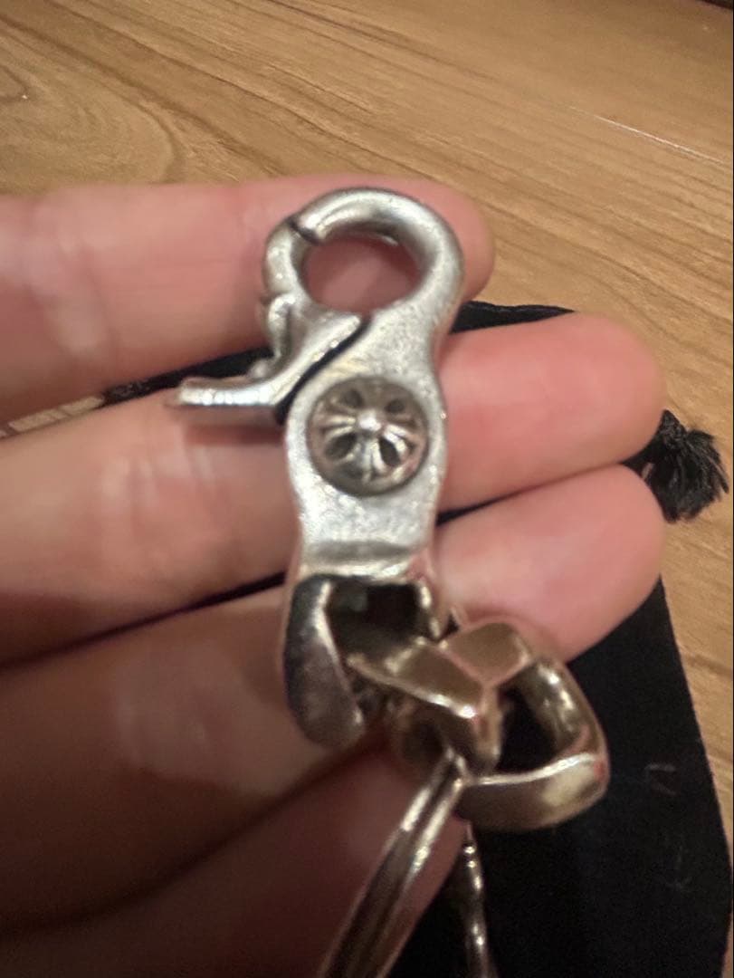 直営店購入 CHROMEHEARTS クラシックキーチェーン クリップ ショート