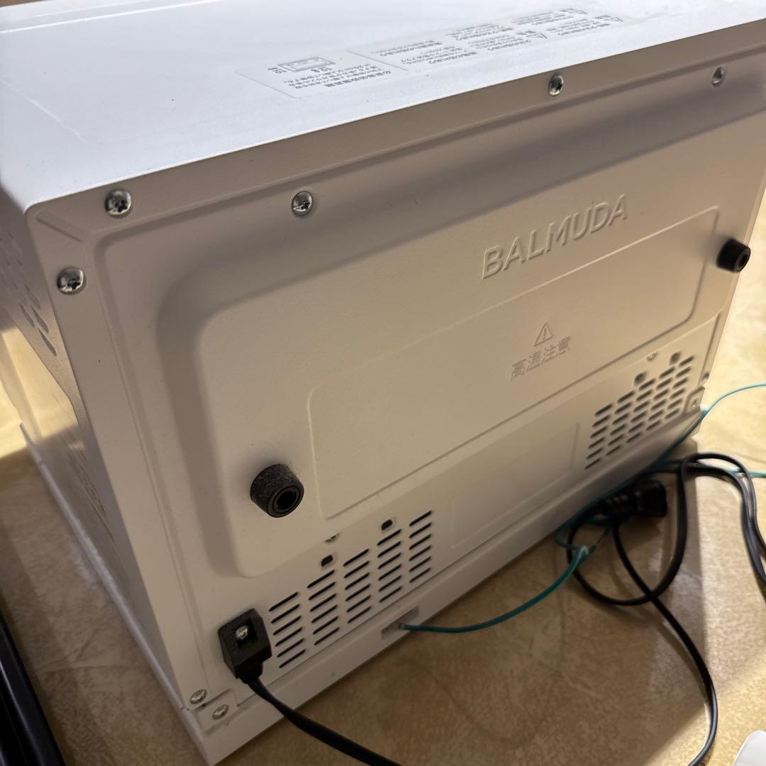 ジャンク　BALMUDA K04A-WH オーブンレンジ
