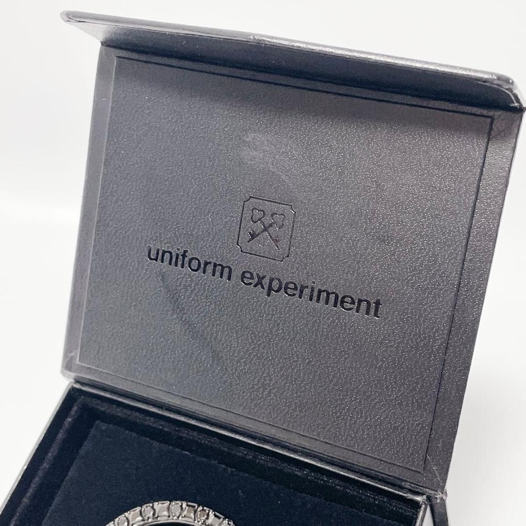 ユニフォームエクスペリメント サークルジルコニアカラビナ ブラック 黒 未使用