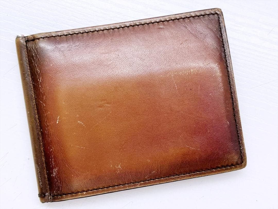 Berluti　ベルルッティ　フィギュア　スクリットレザー　マネークリップ