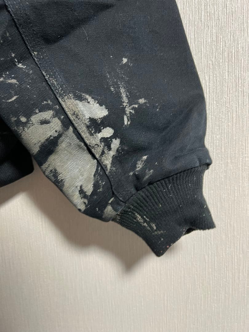 A*5様 USA 希少 刺繍 Carhartt アクティブジャケット 黒 L