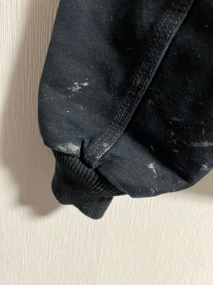 A*5様 USA 希少 刺繍 Carhartt アクティブジャケット 黒 L