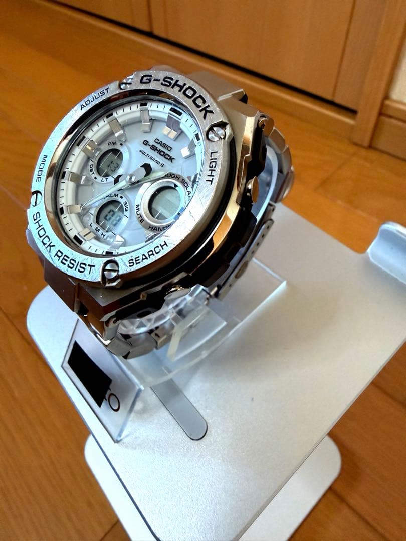 G1634i　G-SHOCK 5444　GST-W110D 白文字盤