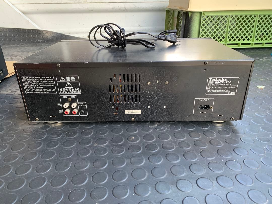 Technics RS-TR4750 ダブルカセットデッキ
