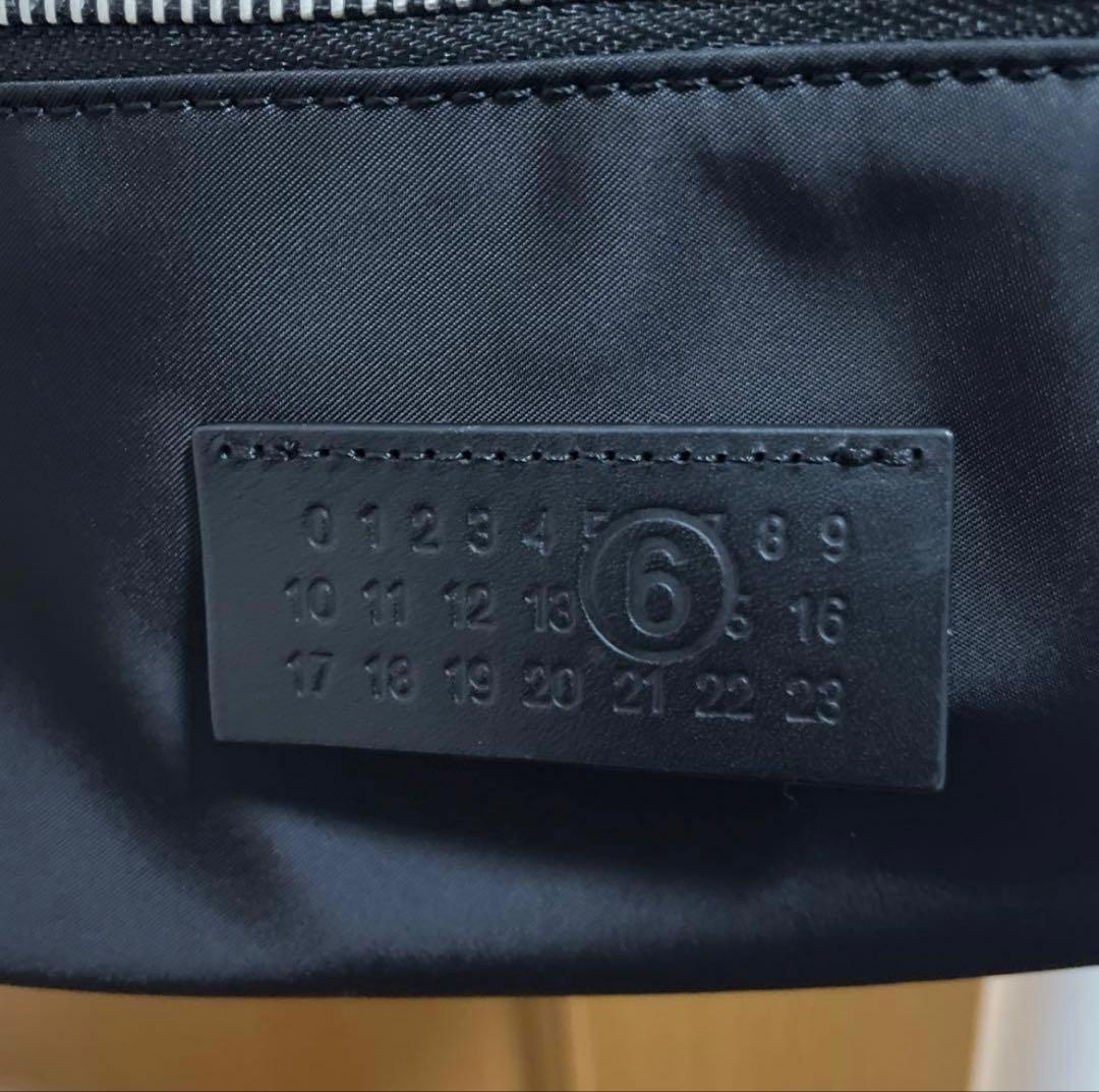 MM6 Maison Margiela ロゴ タグ ベルトバッグ ワンショルダー
