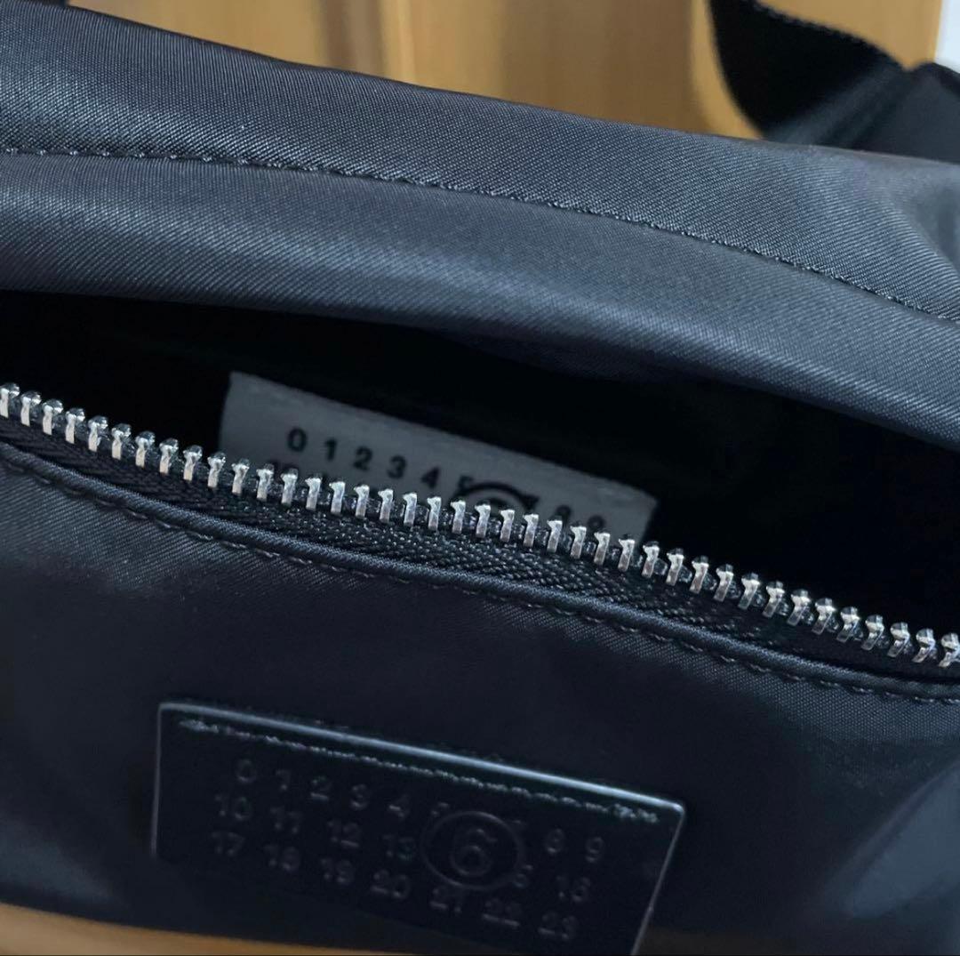 MM6 Maison Margiela ロゴ タグ ベルトバッグ ワンショルダー