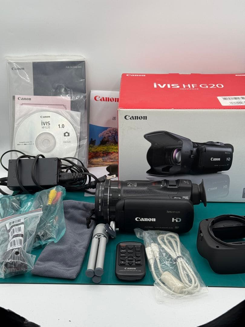 Canon iVIS HFG20 光学10倍ズーム 内蔵32GB ビデオカメラ