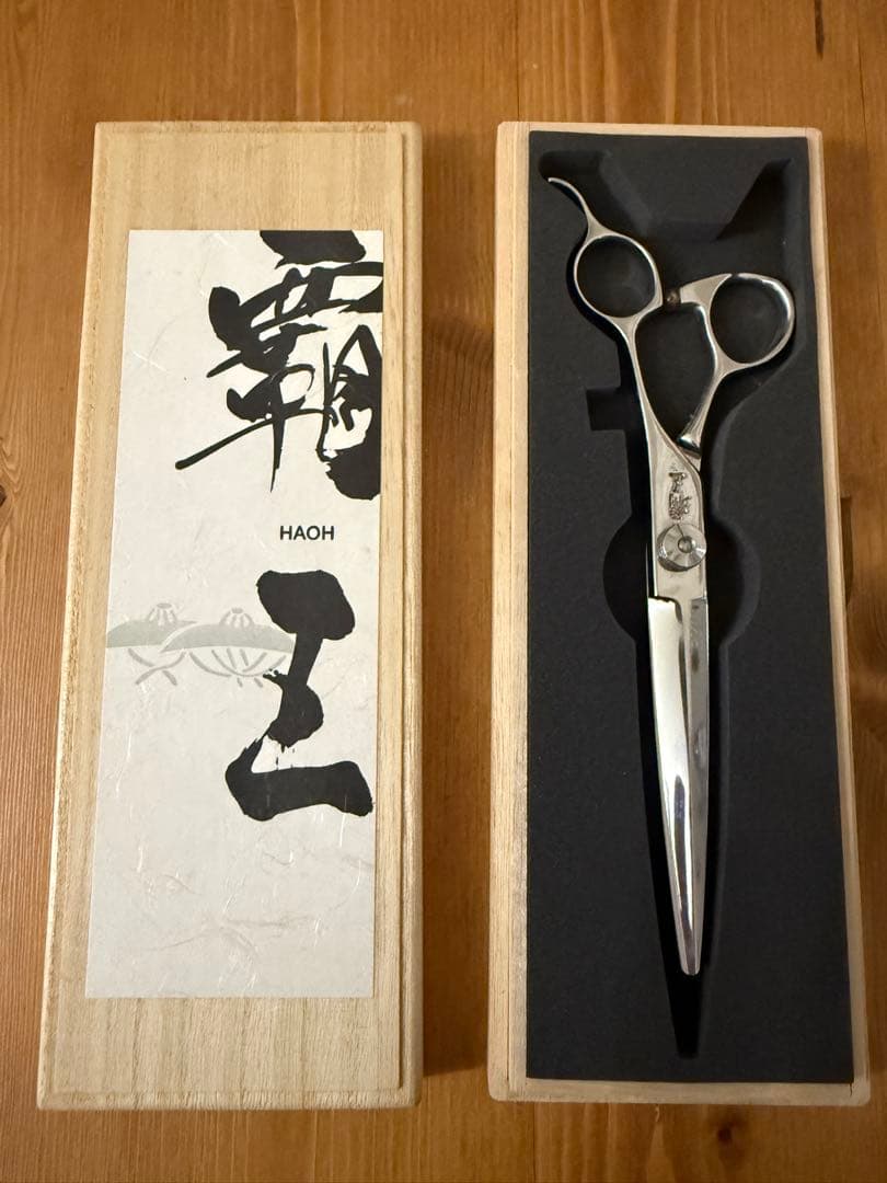 柳生　覇王　ロングシザー　6.5インチ