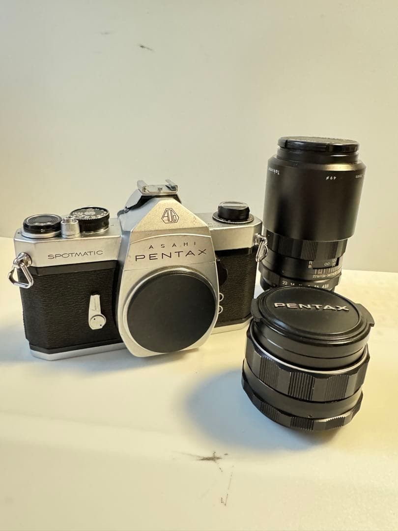 PENTAX SP &Super-Takumarレンズ2本（F1.8&F3.5）