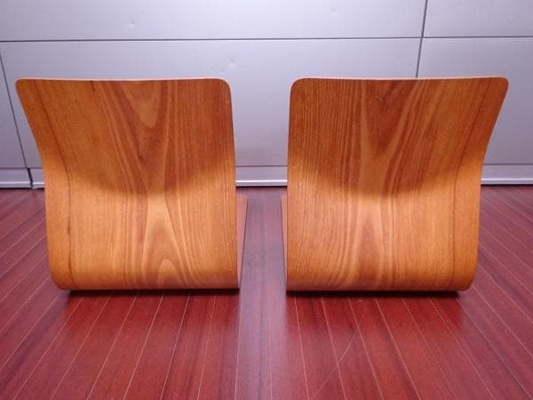 天童木工 座椅子 2脚セット●Tendo 曲木