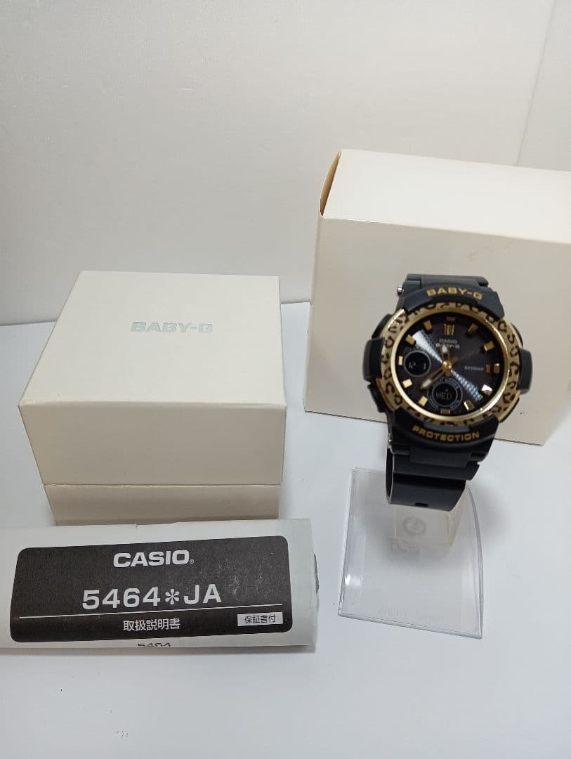 ベビージー　レオパードパターンシリーズ BGA-2100LP　電波ソーラー腕時計