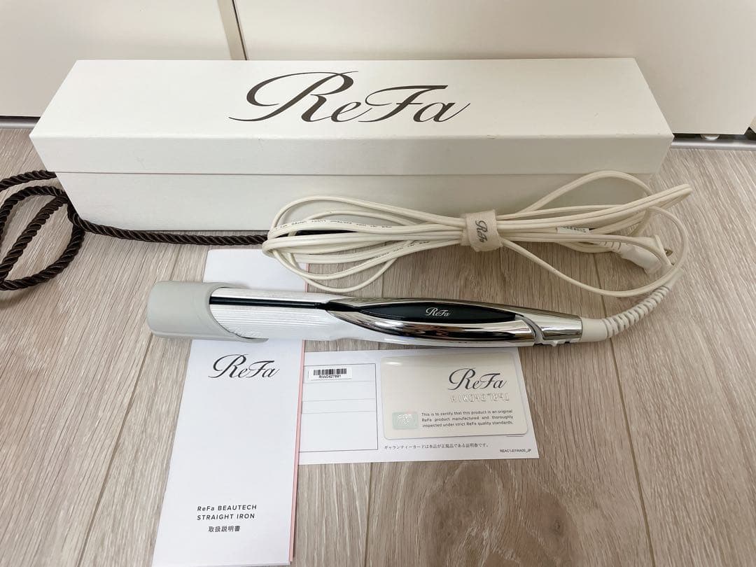 ReFa リファ　ビューテックストレートアイロン　美品　RE-AC02A