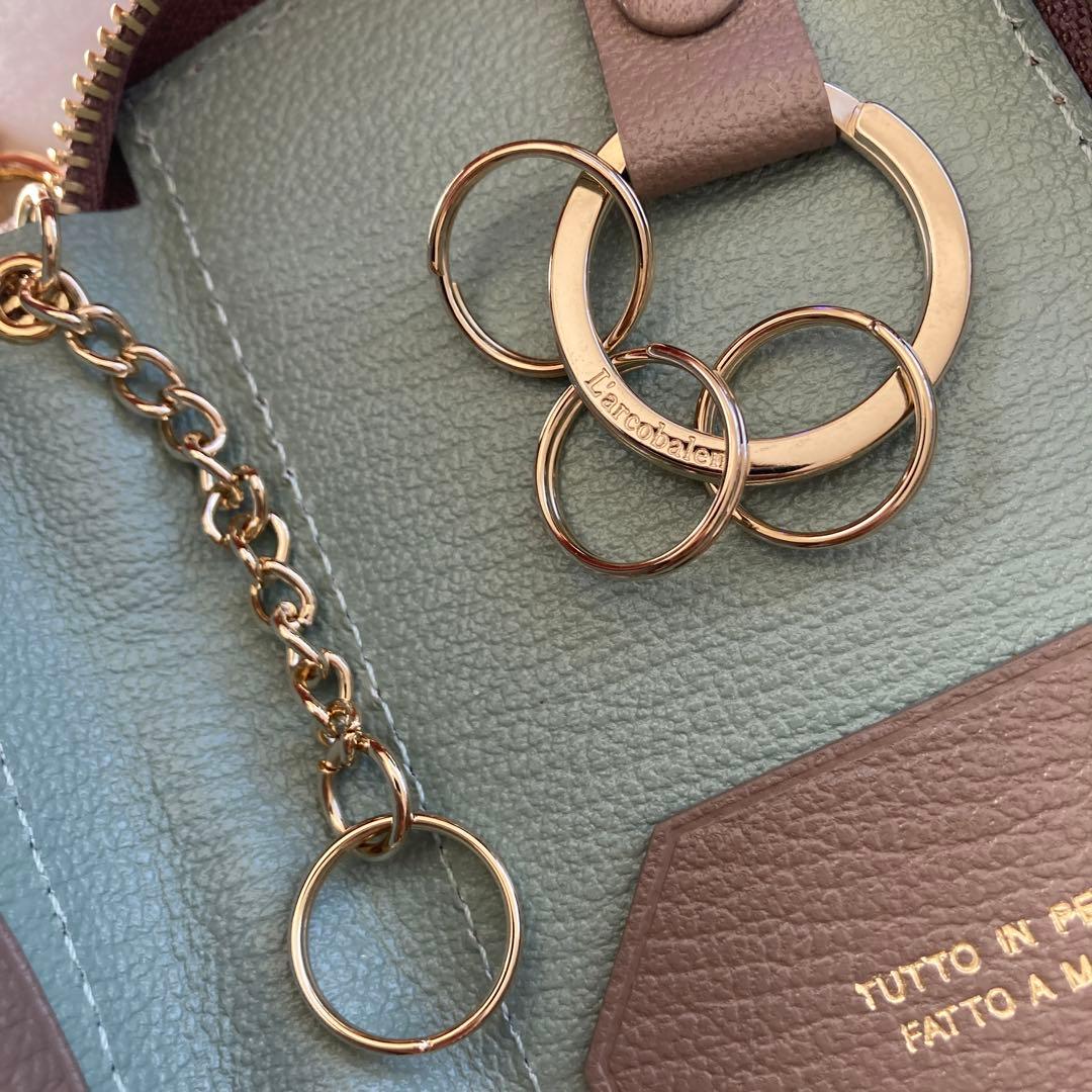 【新品未使用】定価2万円L’arcobaleno スマートwキーケース