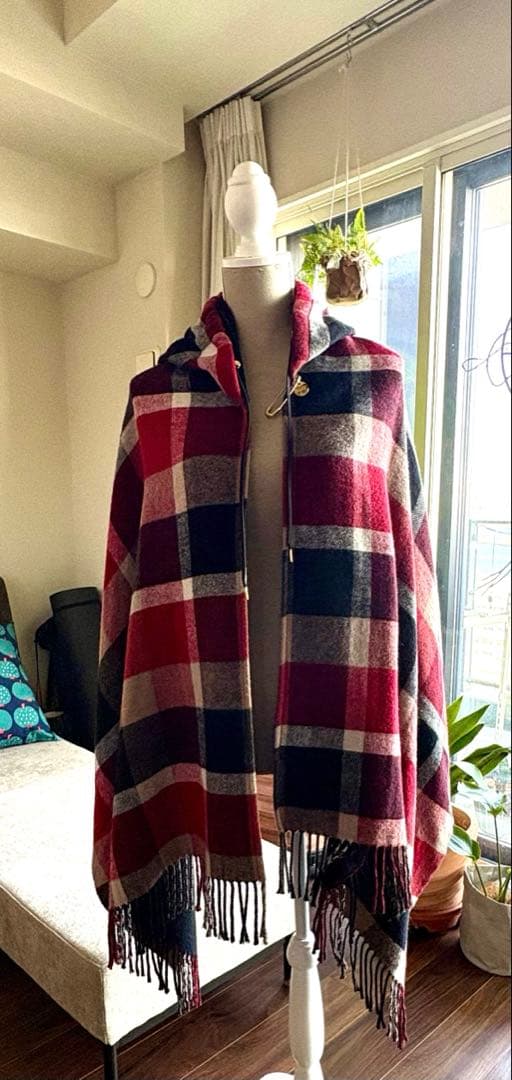 BLUE LABEL CRESTBRIDGE ショール ポンチョ