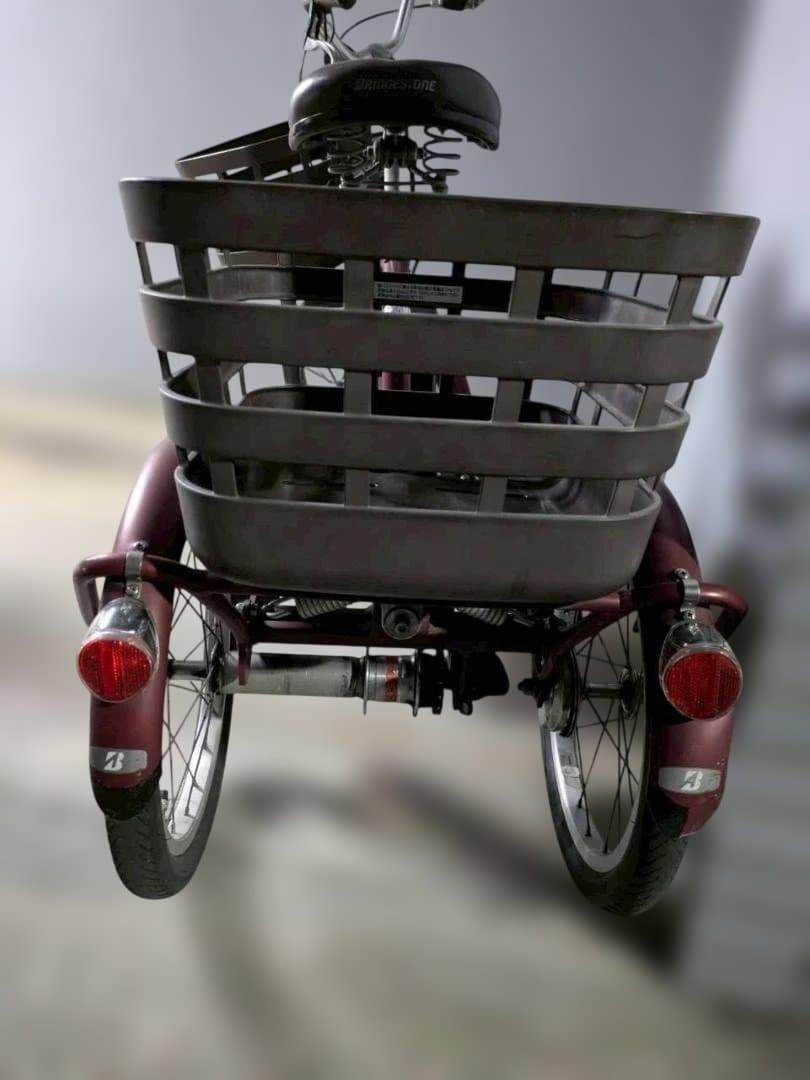 2019 ブリジストン　ラクっとワゴン　三輪　電動自転車