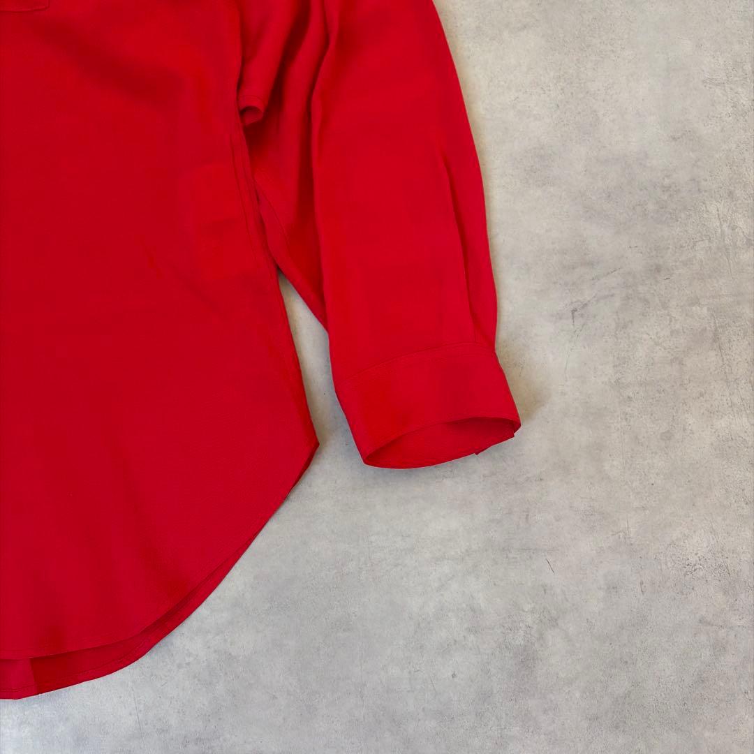 ★ シルク100% Y's ワイズ 日本製 長袖 ボタン シャツ オーバーシャツ