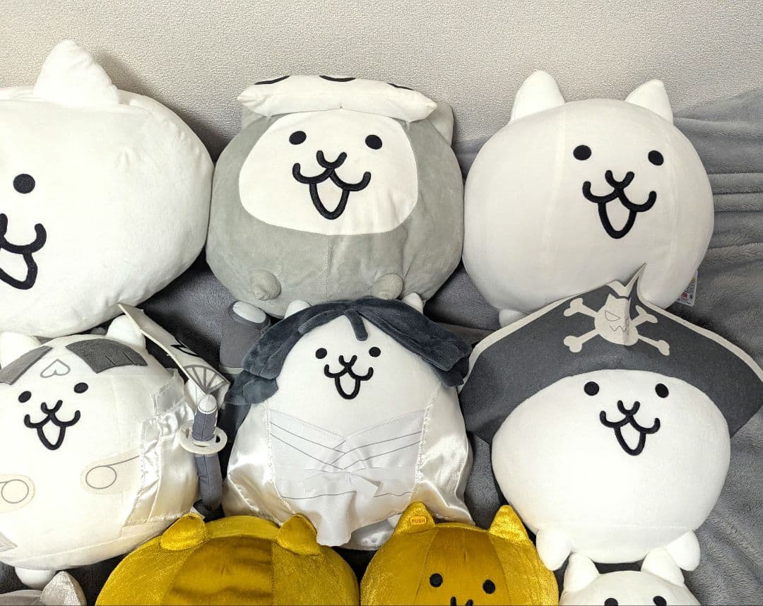 にゃんこ大戦争 ぬいぐるみ マスコット クッション まとめ スマホゲーム