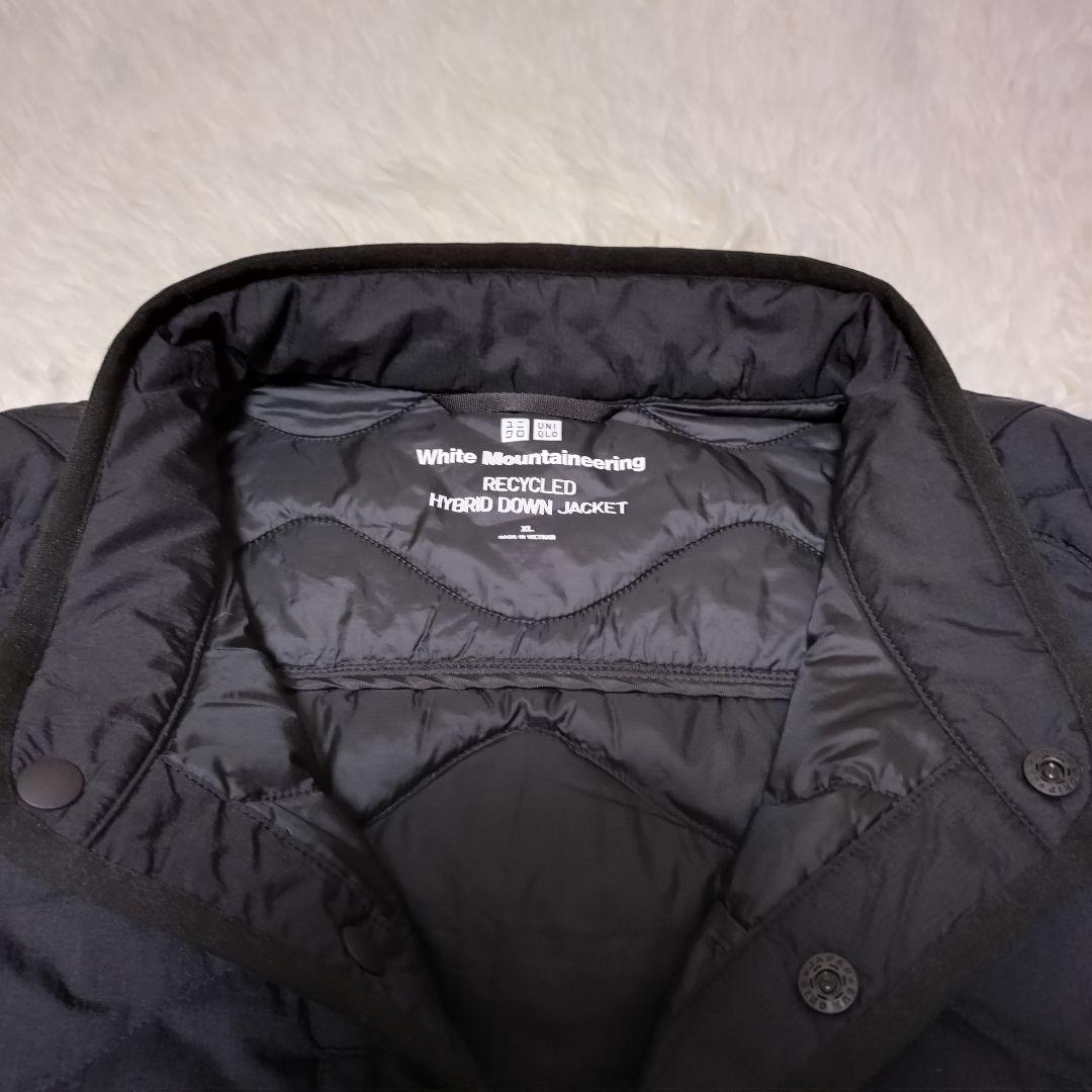 s*i様 UNIQLO リサイクルハイブリッドダウンジャケット XL ブラック