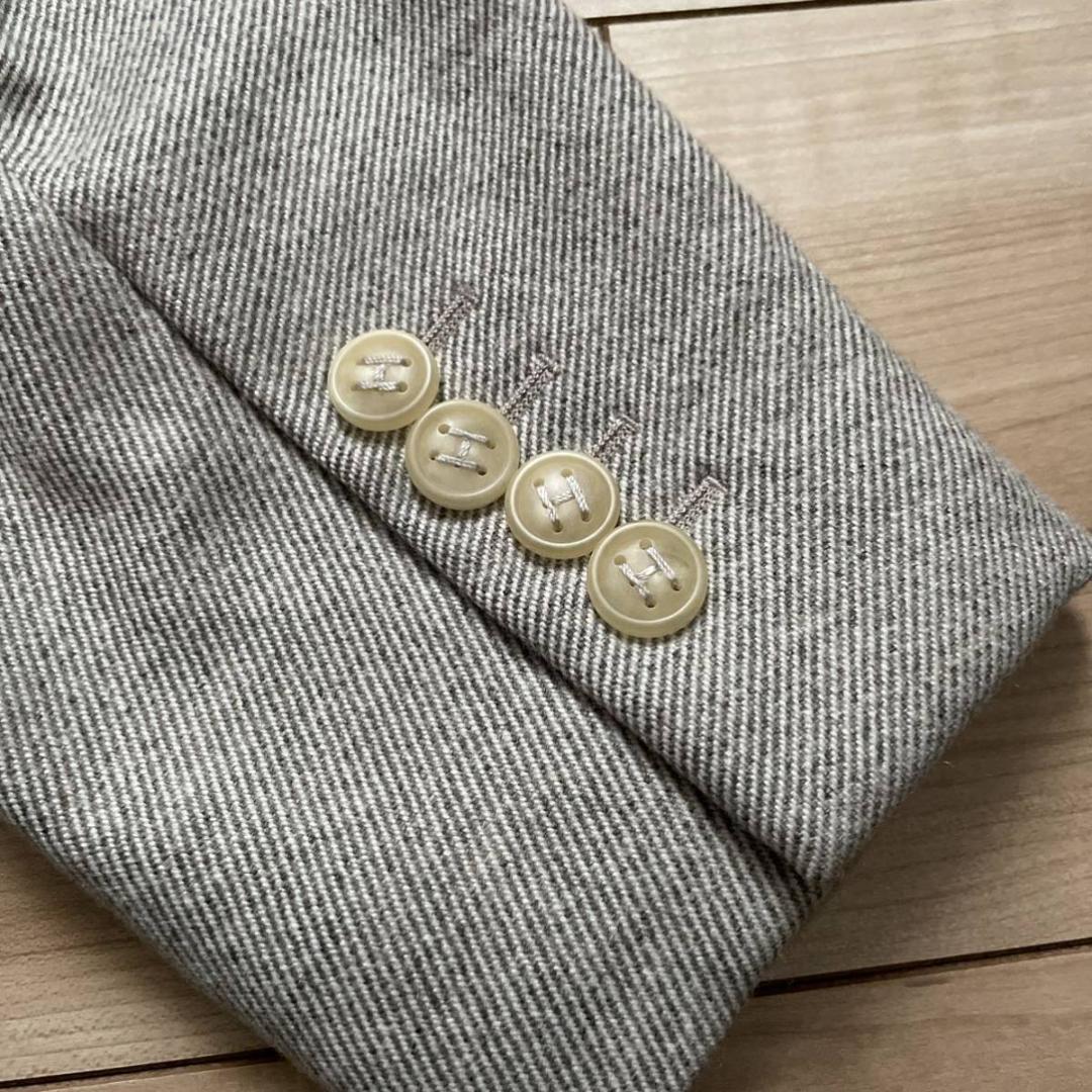 【極美品】HERMES エルメス マルジェラ期 総カシミヤ パンツスーツ