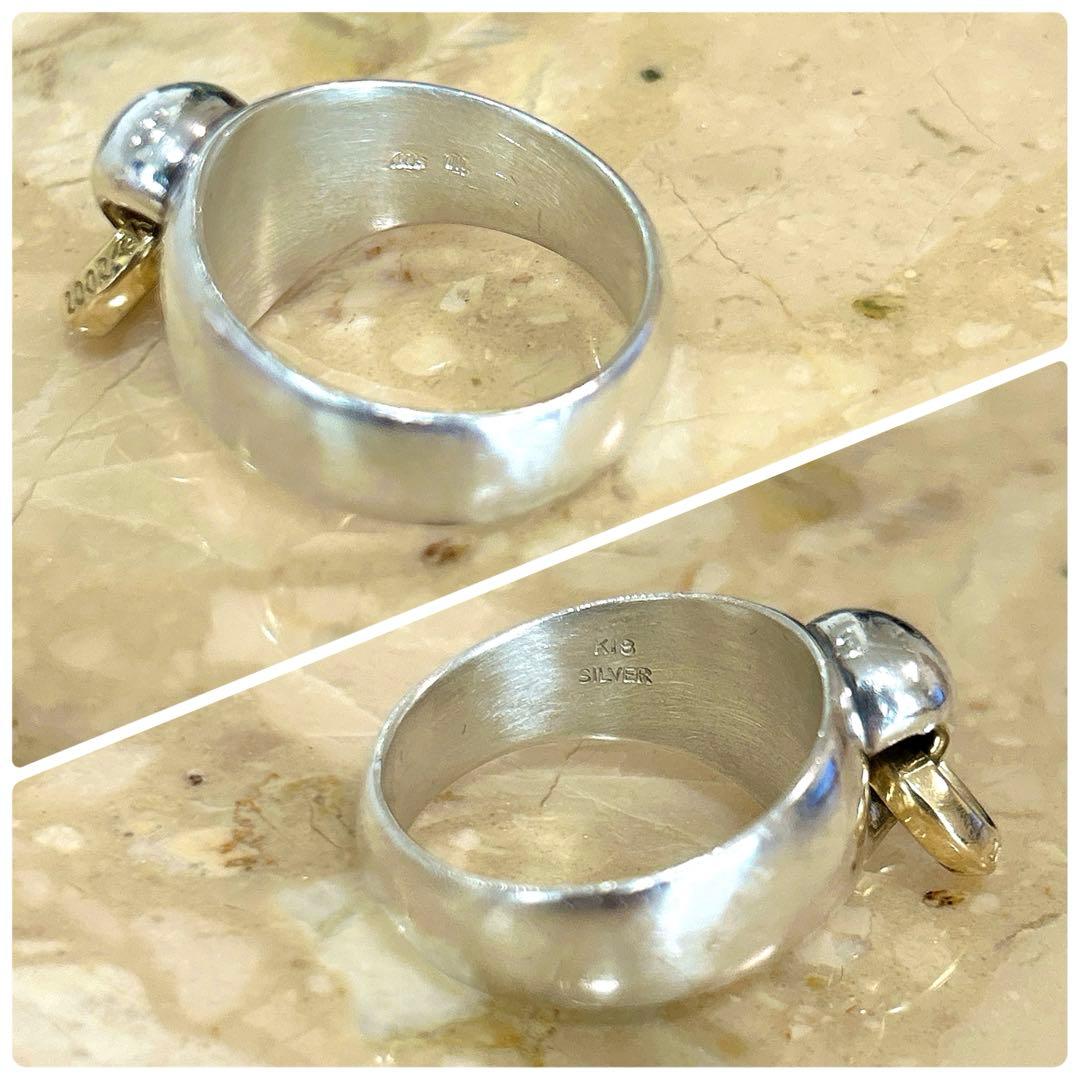 激レア K18 エムズコレクション ノック リング 24号