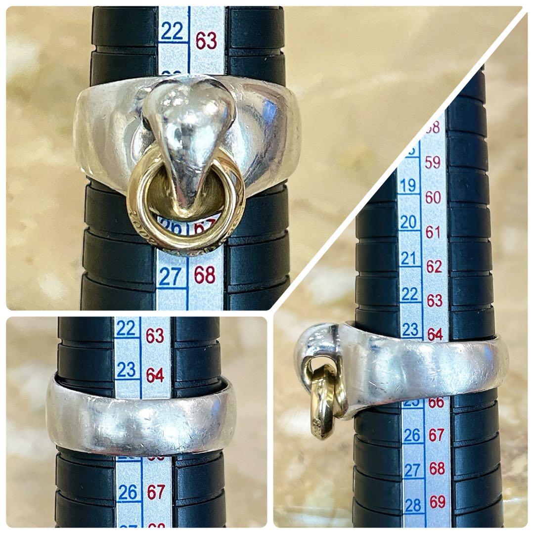 激レア K18 エムズコレクション ノック リング 24号