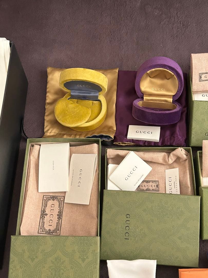 GUCCI・LOUIS VUITTON ギフト箱セット　空箱