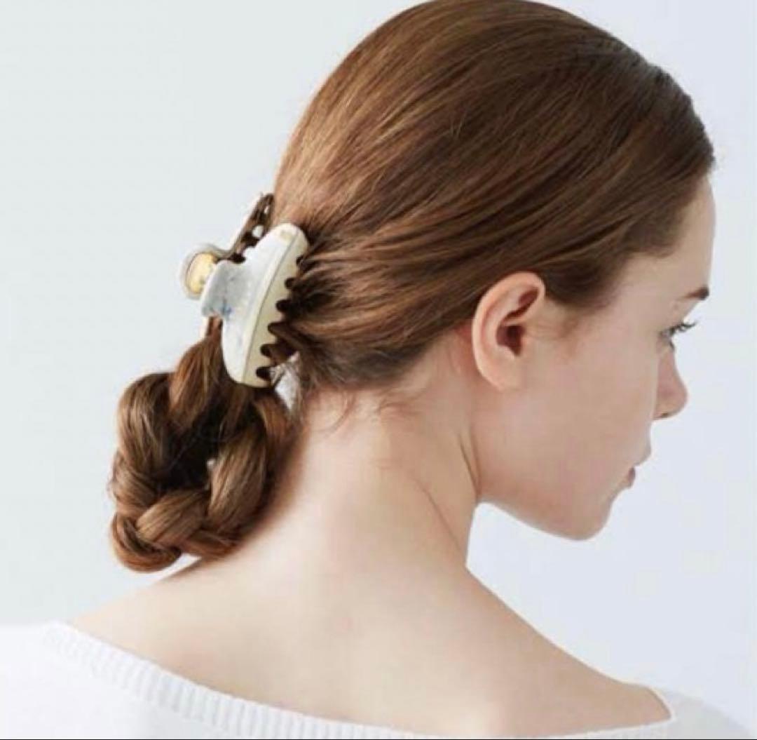 新品　M 桃色　ALEXANDRE DE PARIS ヘアクリップ ピンク