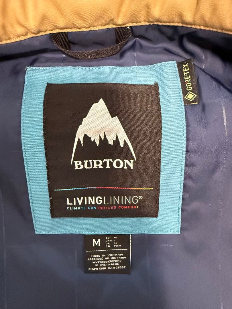 Burton GORE-TEX スノーボードジャケット ウェア Mサイズ