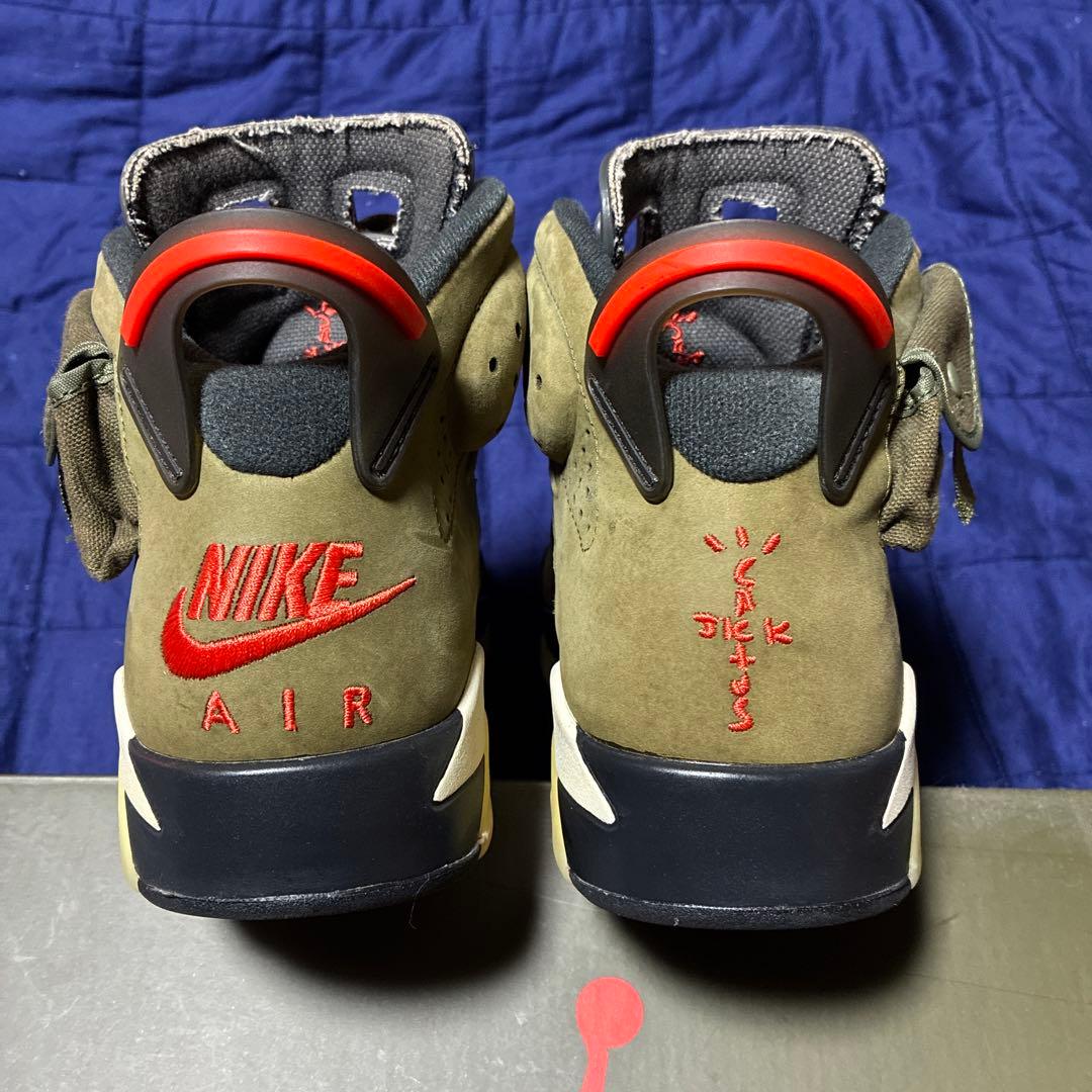 Travis Scott × Nike Air Jordan 6 Olive
