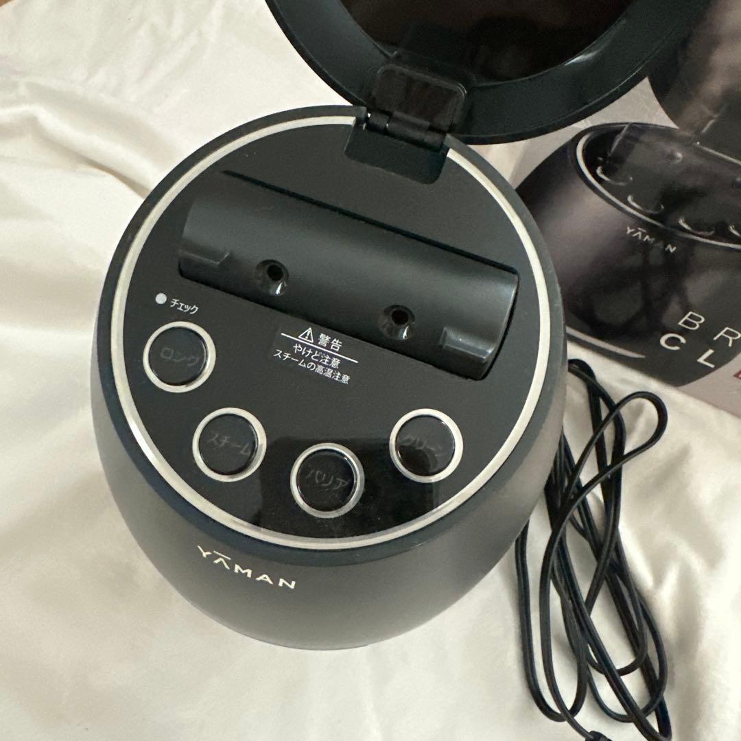 【保証書付き美品】YAMAN BRIGHT CLEAN フェイススチーマー
